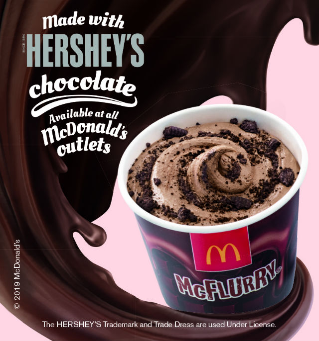 FREE McDonald's® Hershey's Chocolate McFlurry® Soft Serve | PrisChew